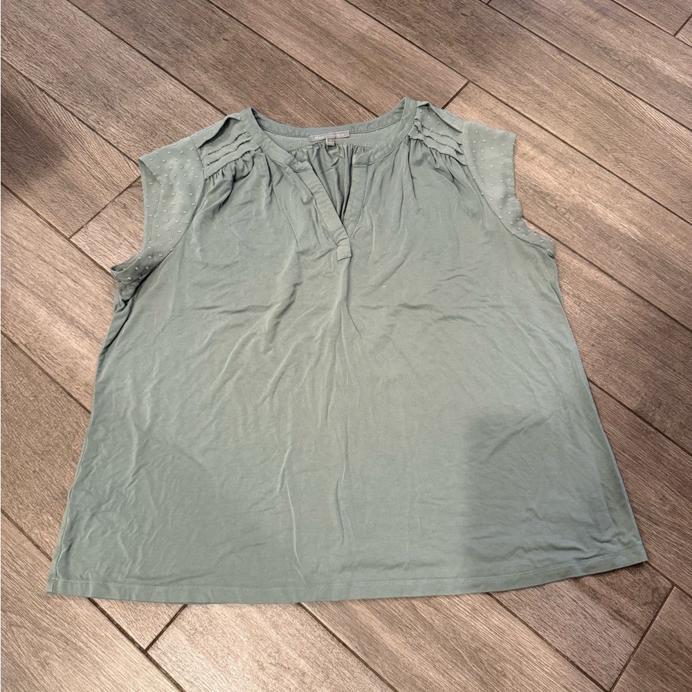 Daniel Rainn Sleeveless Top with cute shoulder detail